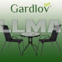 Комплект мебели для балкона Gardlov - стол + 2 стула 23461 (Польша)